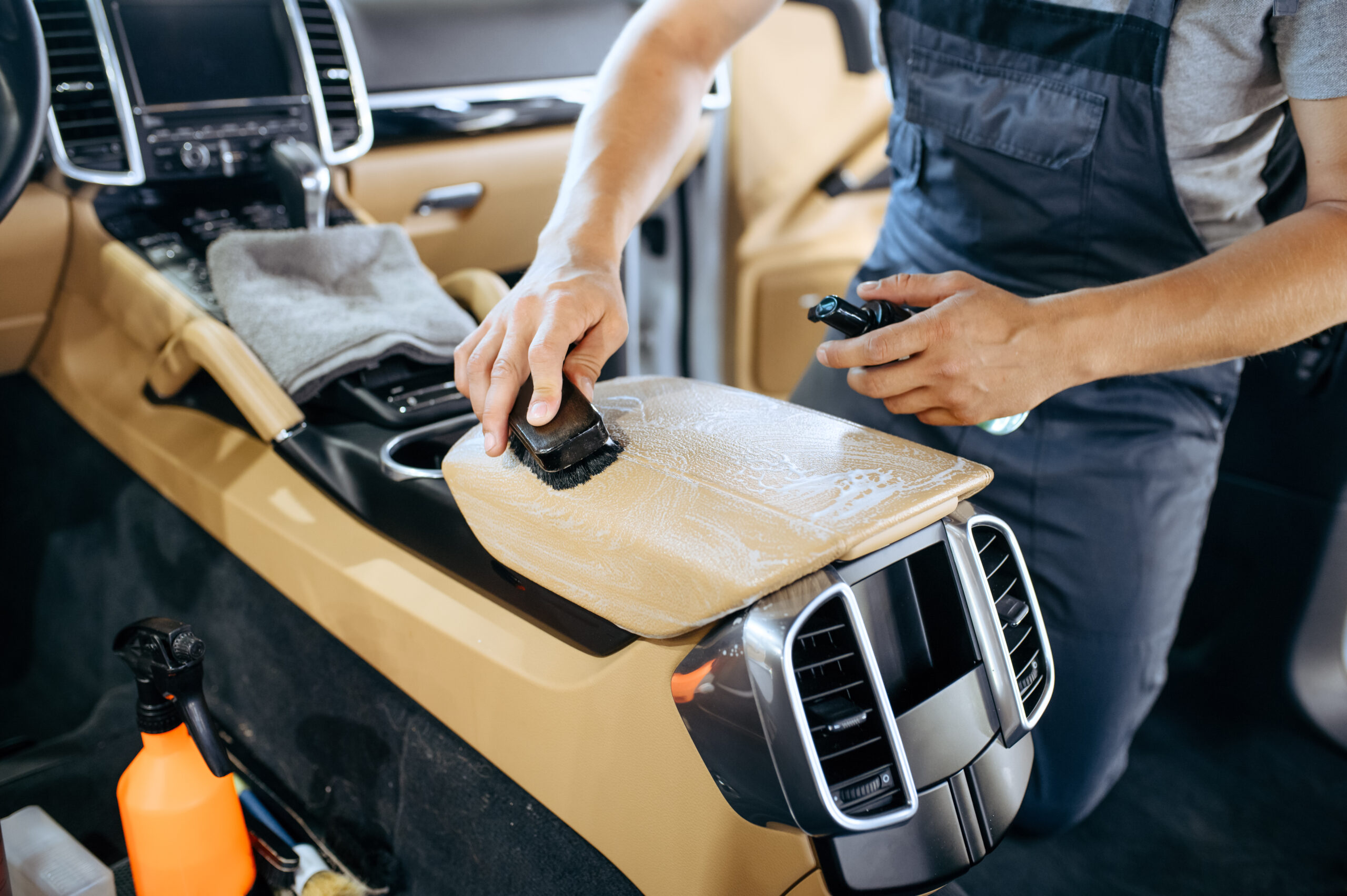 Console — OC 1st Class Auto Detailing