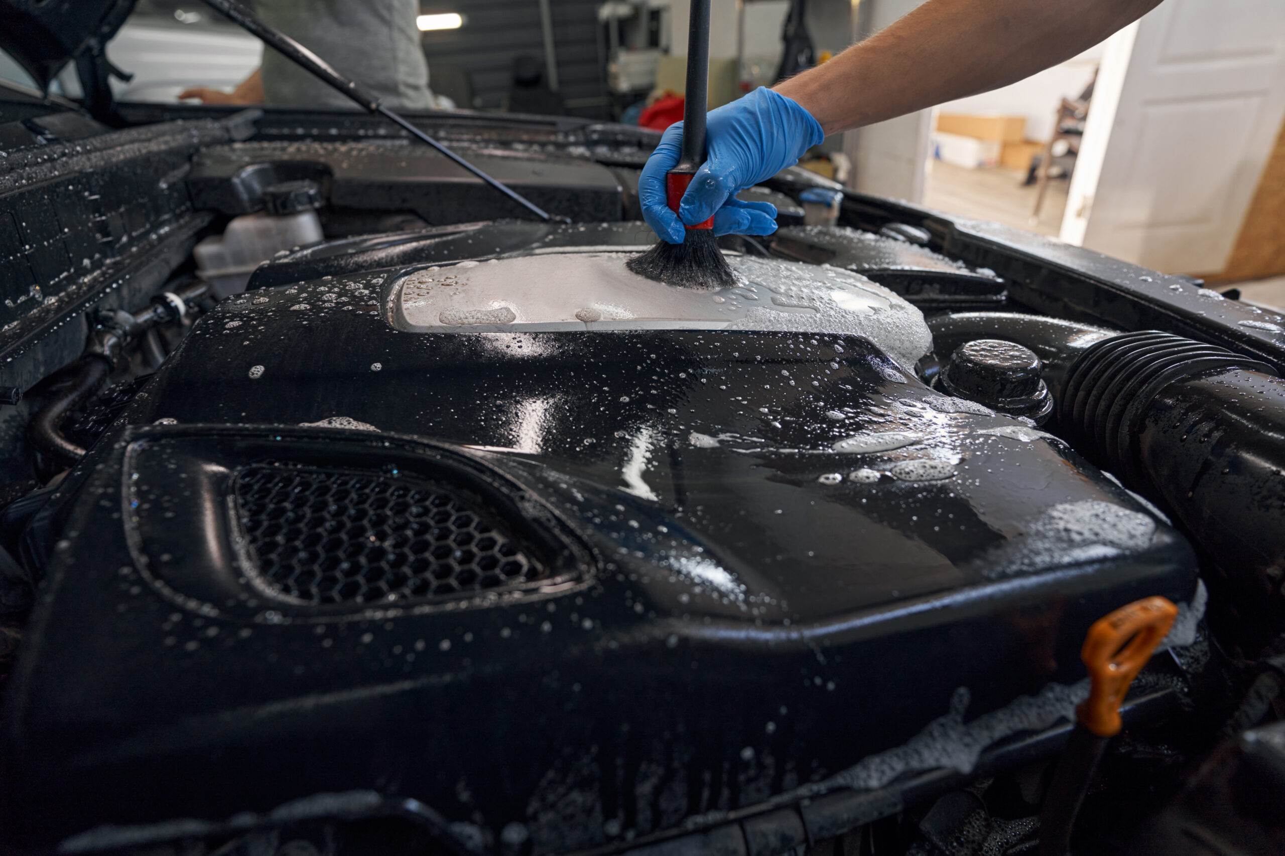 Engine Bay — OC 1st Class Auto Detailing