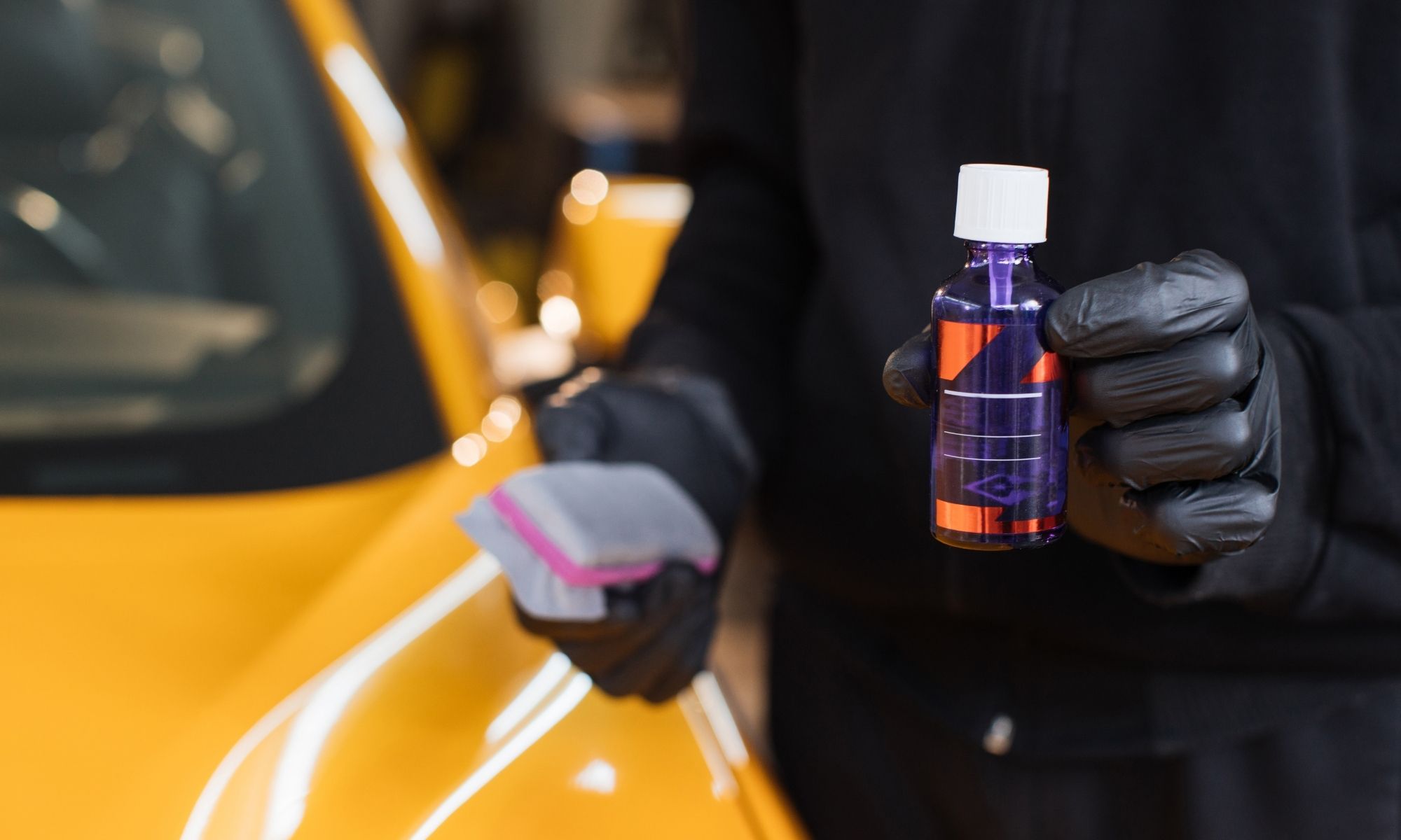 Premium detailing product application